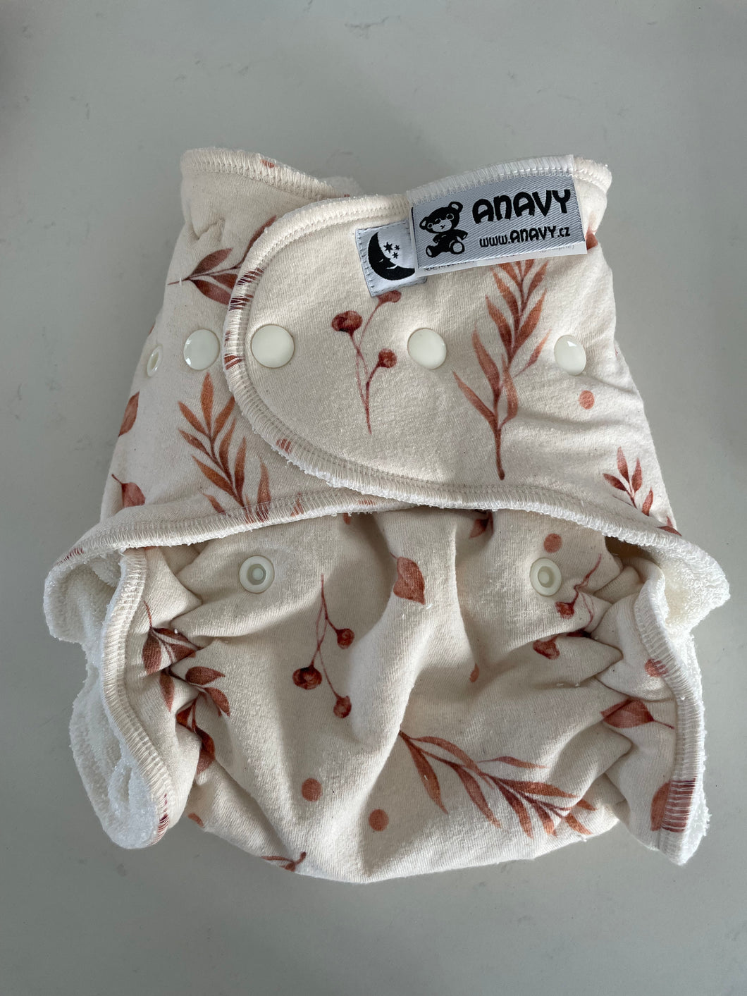 Anavy Fitted Toddler Nappy - Popper