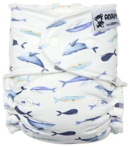 Anavy Fitted Onesize Nappy - Popper