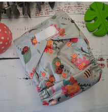Load image into Gallery viewer, Green Cheeks - Pocket Nappy (Chose with 3 Layer Hemp Organic Cotton Insert or without)
